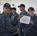 USS Gerald R. Ford AIMD Awards at Quarters