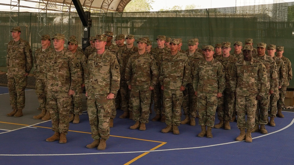 101st Airborne Division Soldiers Awarded Medals