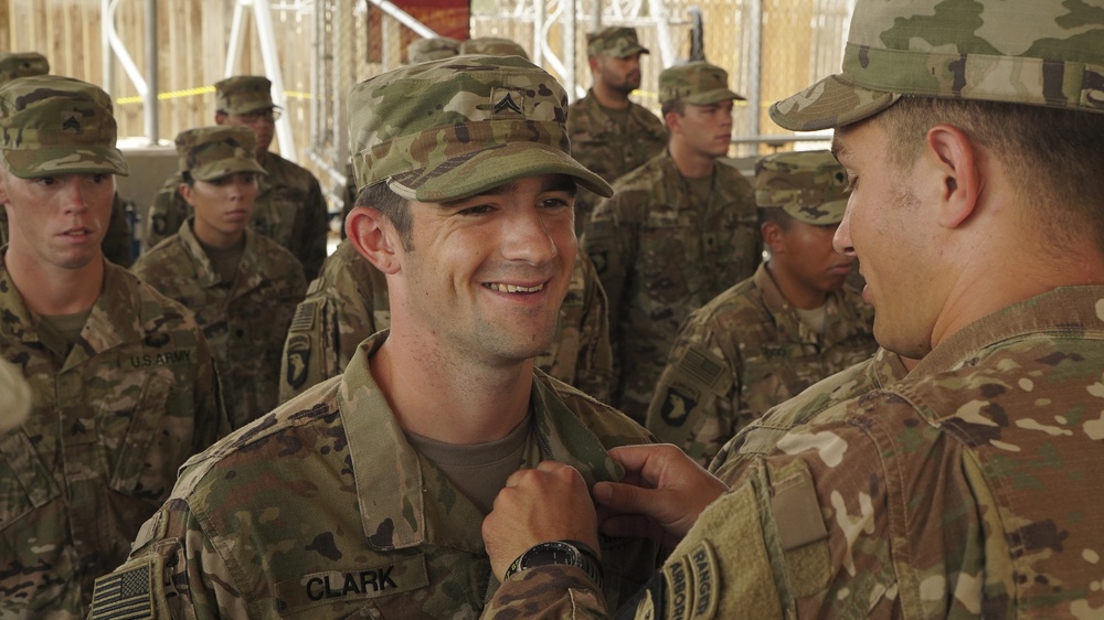 101st Airborne Division Soldiers Awarded Medals