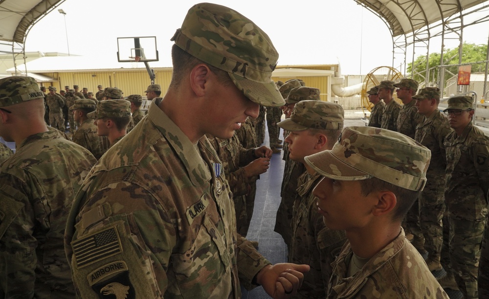 101st Airborne Division Soldiers Awarded Medals