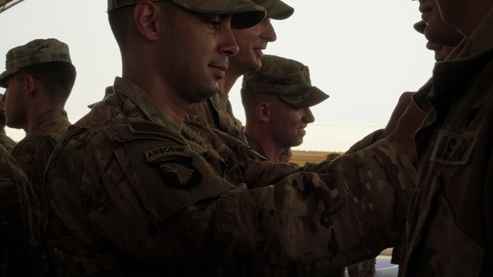 101st Airborne Division Soldiers Awarded Medals