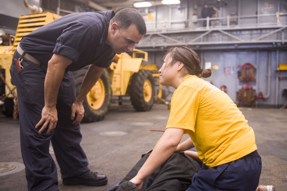 Pearl Harbor conducts basic security reactoin force training