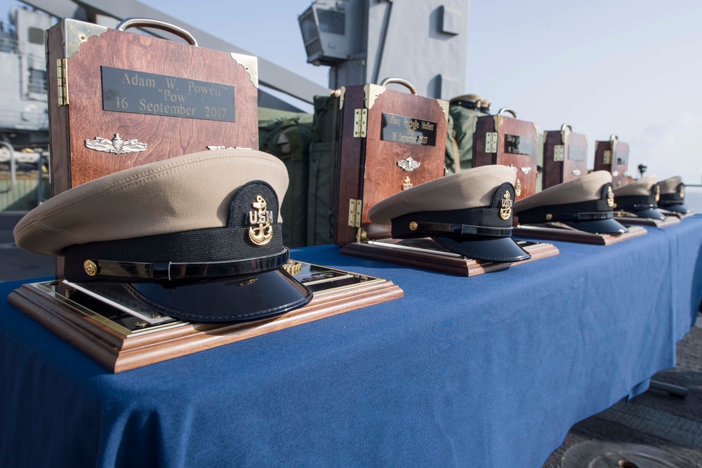 Pearl Harbor holds CPO pinning ceremony