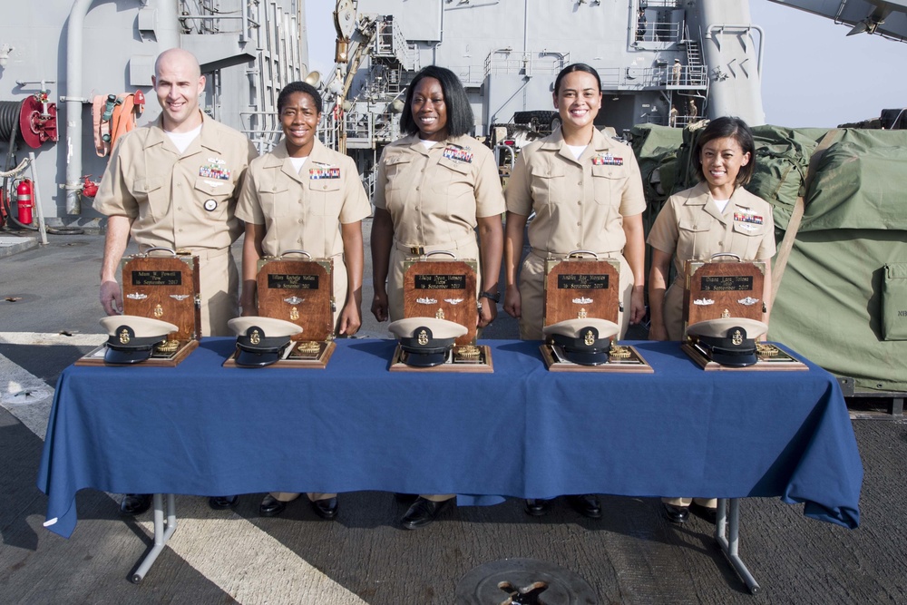 Pearl Harbor holds CPO pinning ceremony