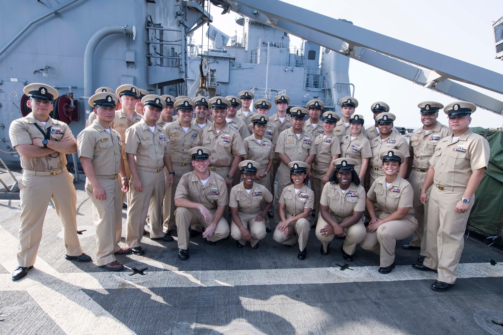 Pearl Harbor holds CPO pinning ceremony