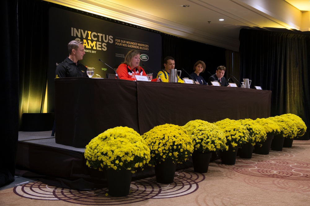 2017 Invictus Games Press Conference