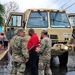 The Adjutant General of Puerto Rico with the Governor of Puerto Rico visited aftermath of Hurricane Maria