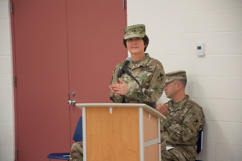 Schanely takes the controls at the 416th TEC