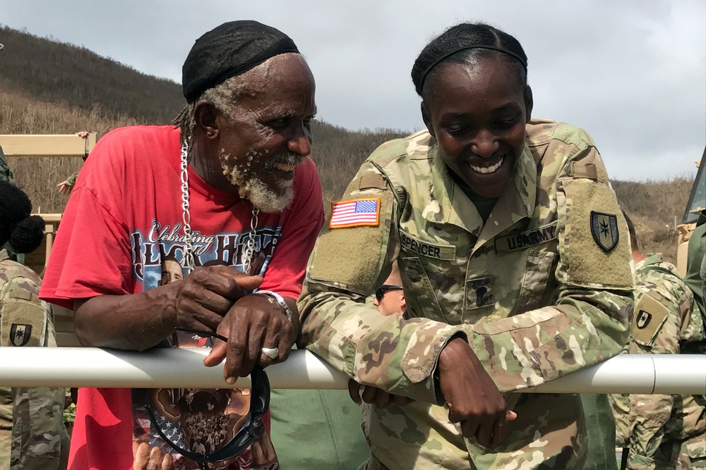Army medical team returns to Saint Thomas after second hurricane