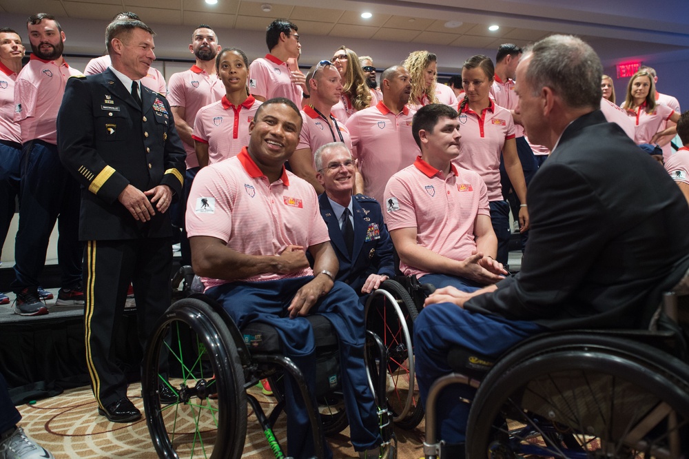 VCJCS at 2017 Invictus Games