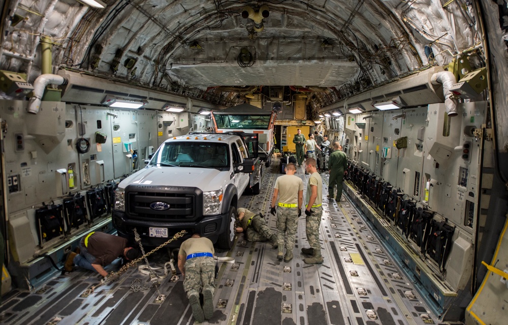 437 AW provides relief efforts to Hurricane Maria, Irma victims