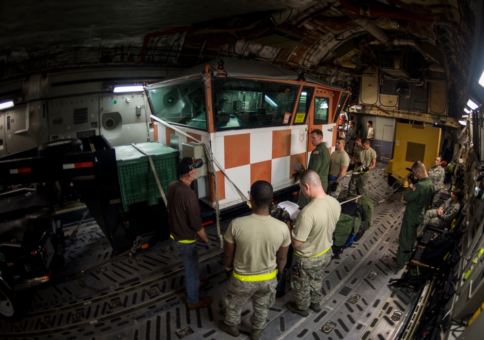 437 AW provides relief efforts to Hurricane Maria, Irma victims