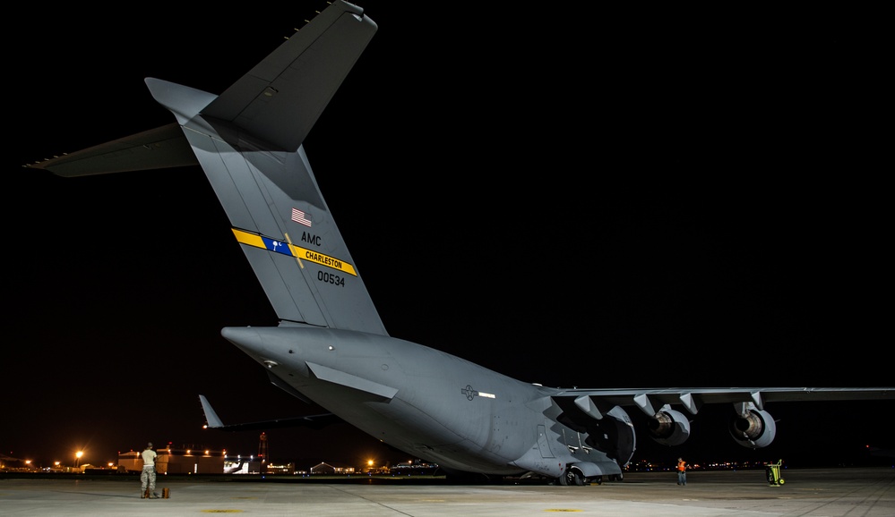 437 AW provides relief efforts to Hurricane Maria, Irma victims