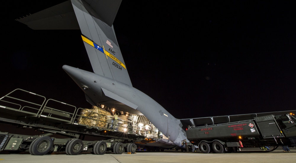 437 AW provides relief efforts to Hurricane Maria, Irma victims