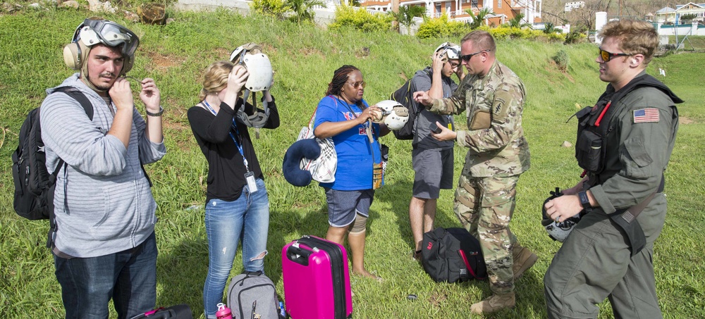 Navy evacuates U.S. citizens from Dominica following Hurricane Maria