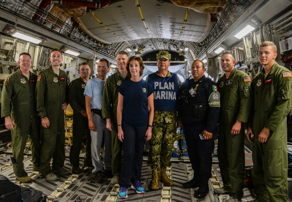 U.S. continues to send aid Mexico to