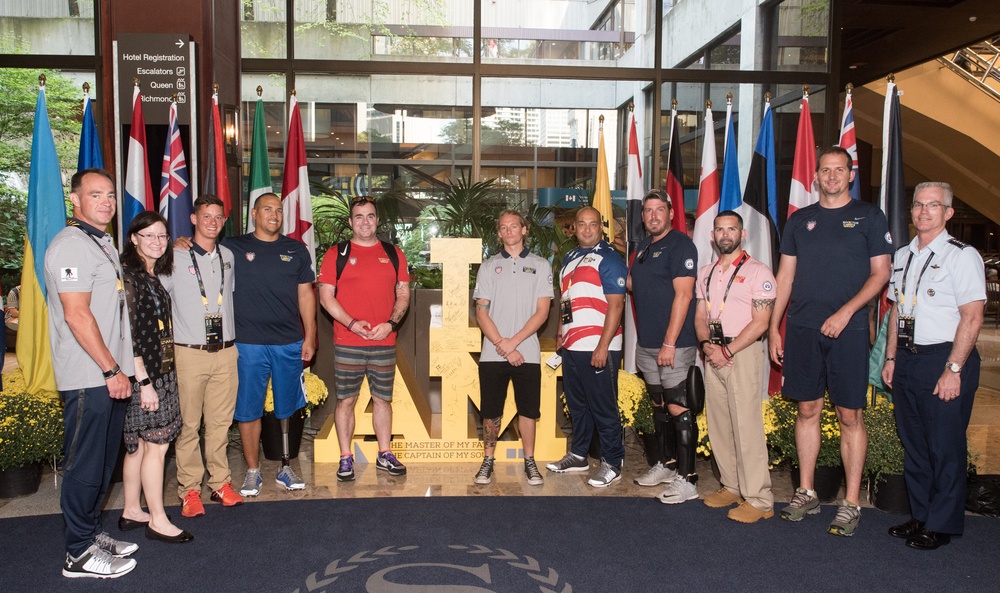 VCJCS at 2017 Invictus Games