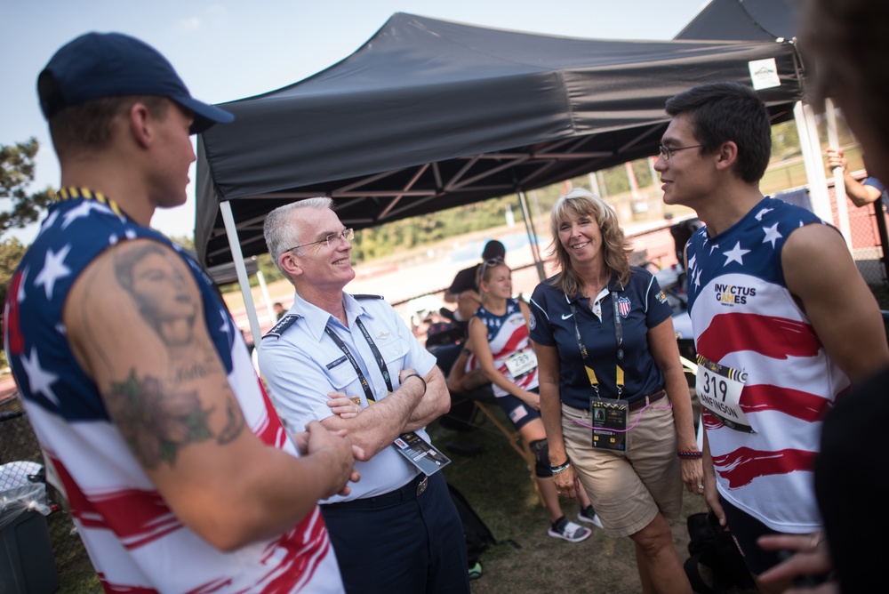 VCJCS at 2017 Invictus Games