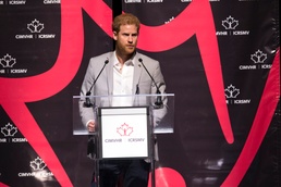 Prince Harry Speaks TBI Press Conference