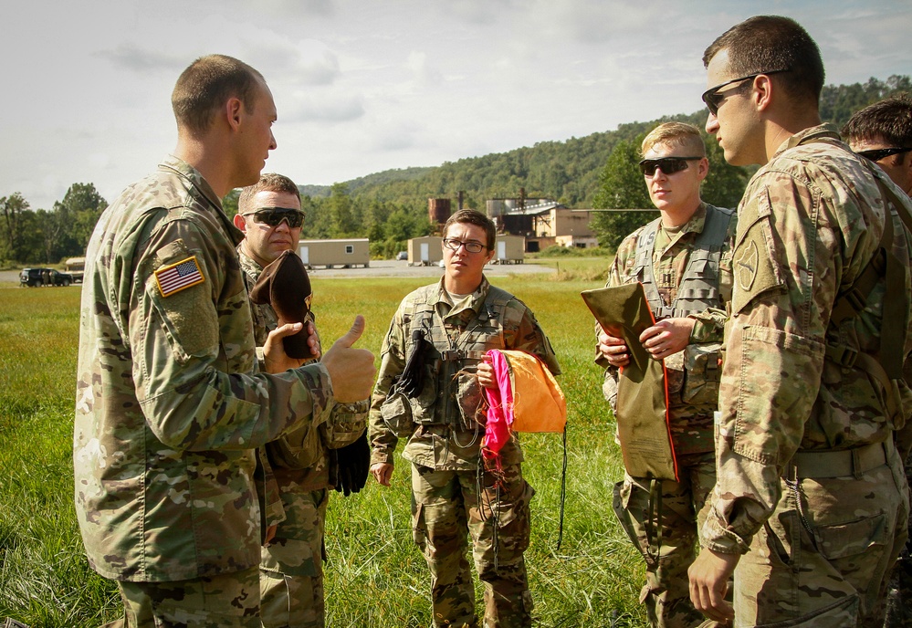 Pathfinder students conduct VIRS exam.