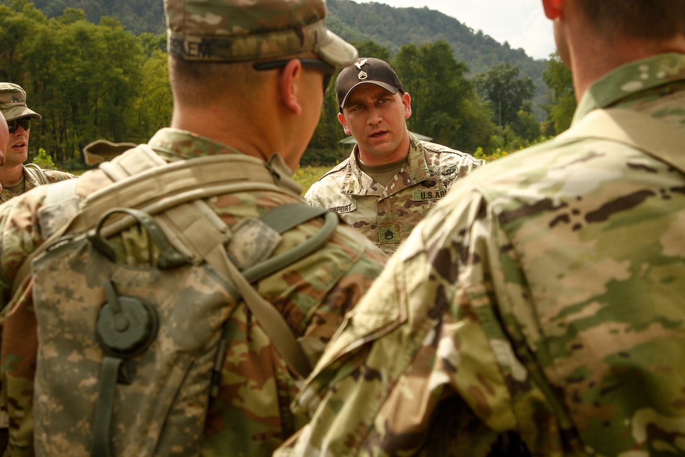 Pathfinder students conduct VIRS exam.