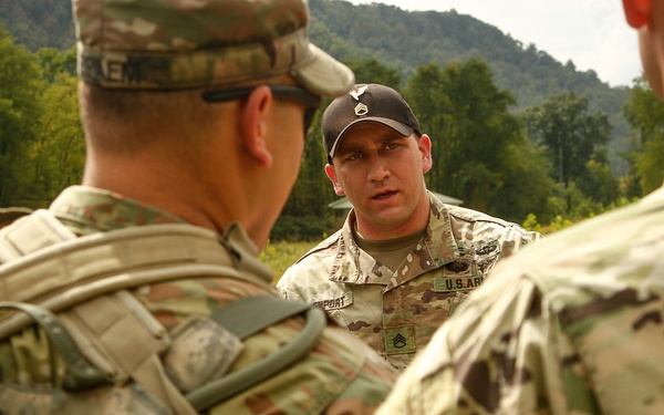 Pathfinder students conduct VIRS exam.