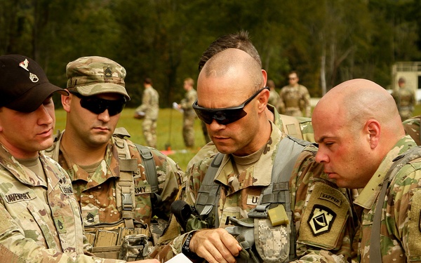 Pathfinder students conduct VIRS exam.