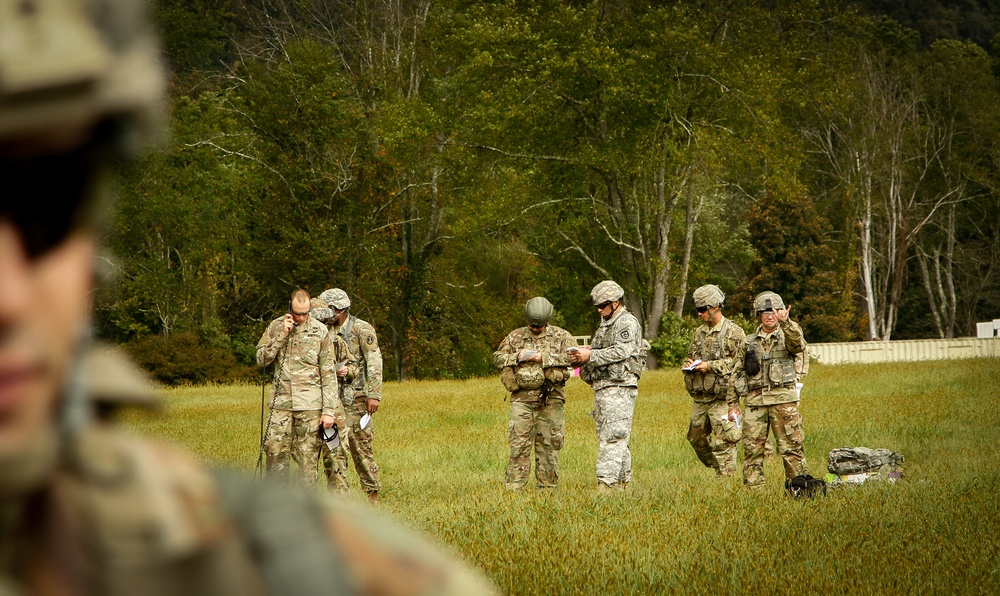 Pathfinder students conduct VIRS exam.