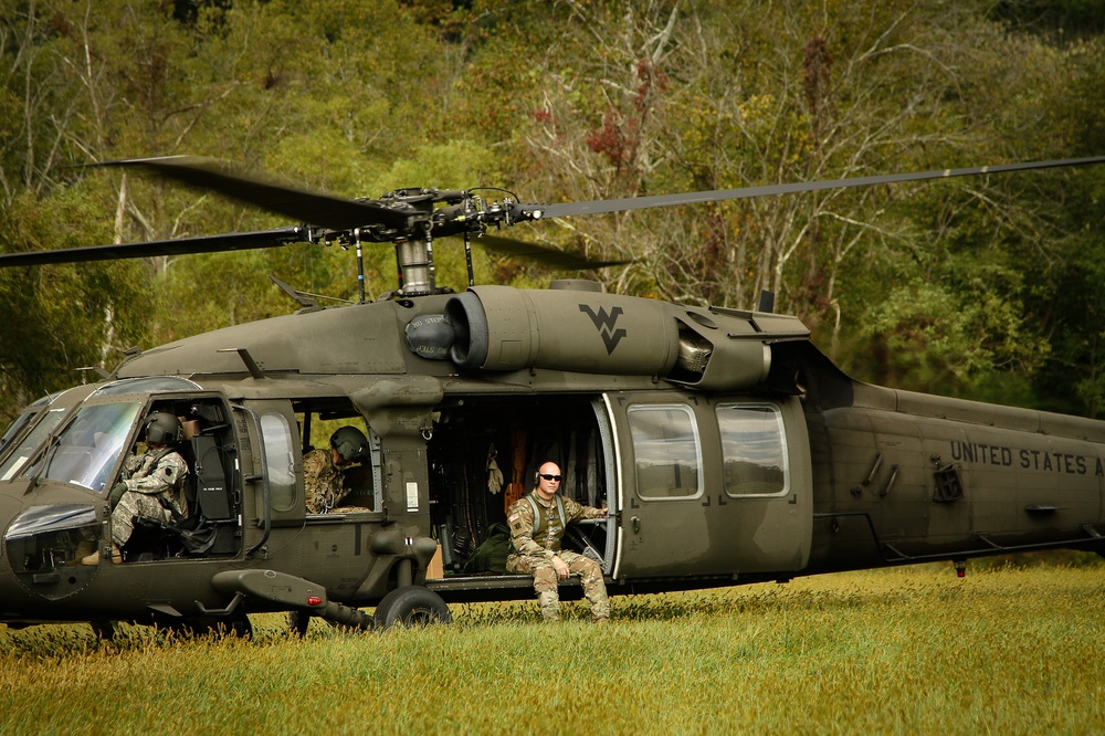 Pathfinder students conduct VIRS exam.