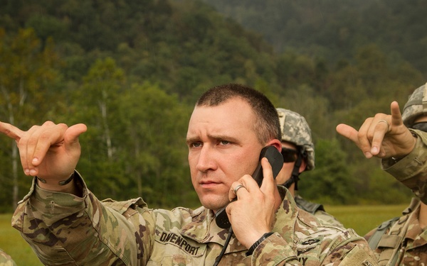 Pathfinder students conduct VIRS exam.