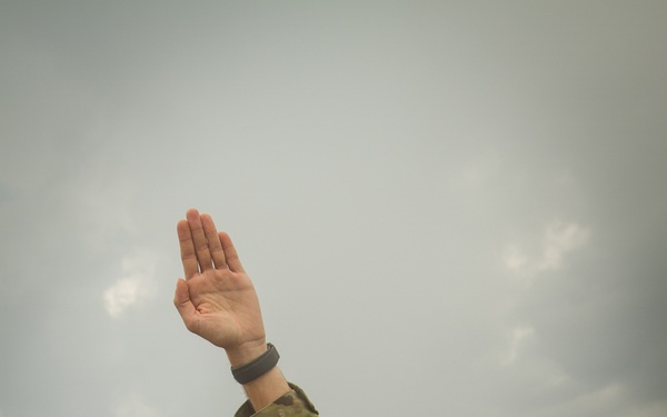 Pathfinder students conduct VIRS exam.