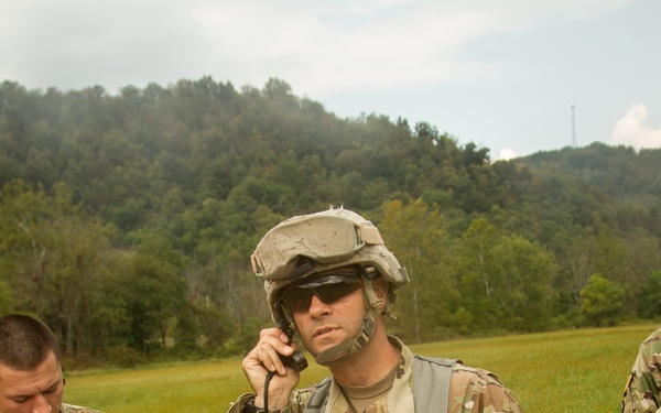 Pathfinder students conduct VIRS exam.