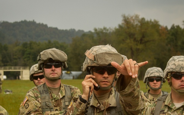 Pathfinder students conduct VIRS exam.