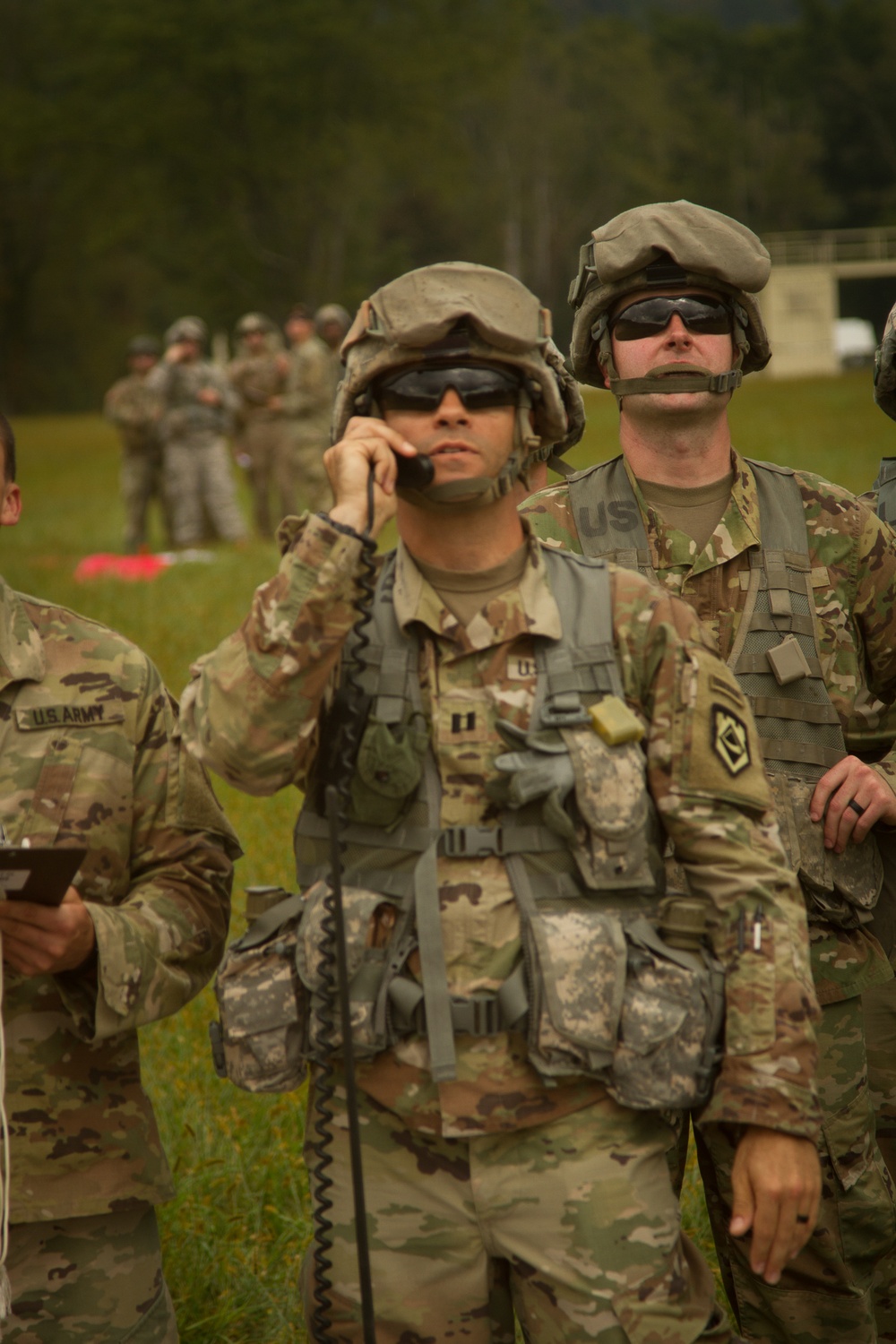 Pathfinder students conduct VIRS exam.