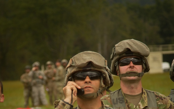 Pathfinder students conduct VIRS exam.