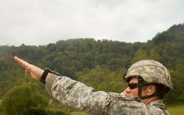 Pathfinder students conduct VIRS exam.
