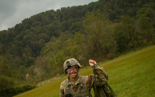 Pathfinder students conduct VIRS exam.