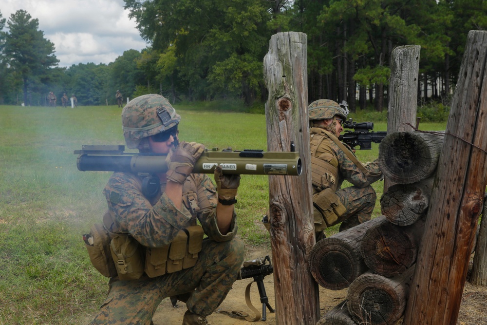 2nd LAR conducts armored reconnaissance and security operations at Fort Pickett