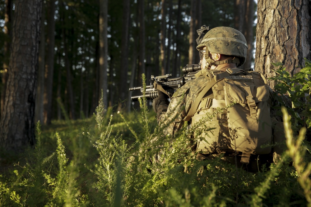 2nd LAR conducts armored reconnaissance and security operations at Fort Pickett