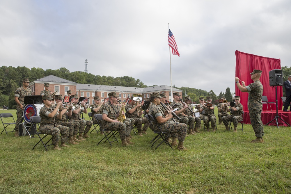 Modern Day Marine Military Exposition opening ceremony