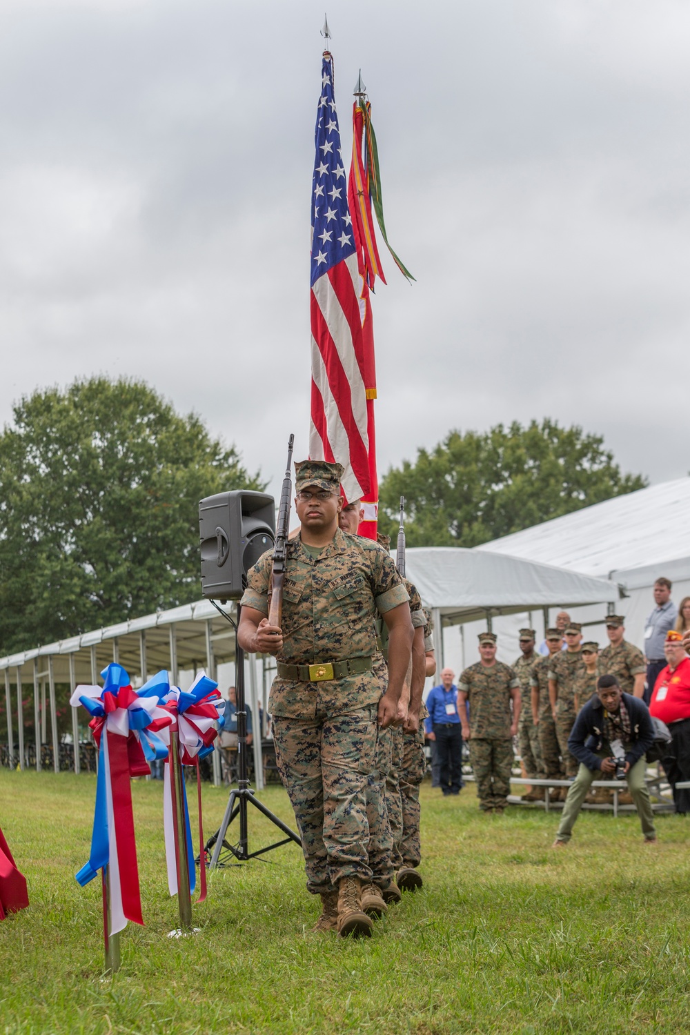 Modern Day Marine Military Exposition opening ceremony