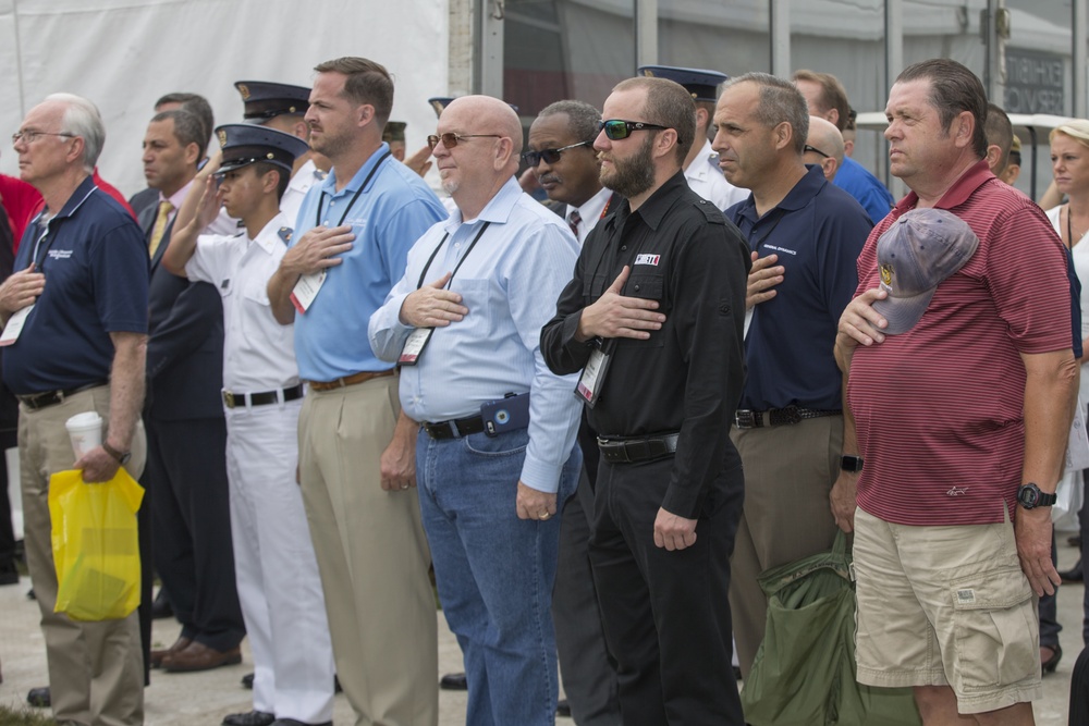 Modern Day Marine Military Exposition opening ceremony