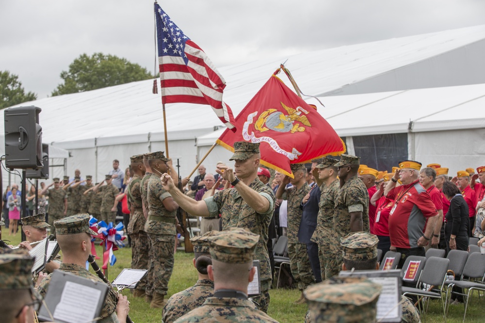 Modern Day Marine Military Exposition opening ceremony