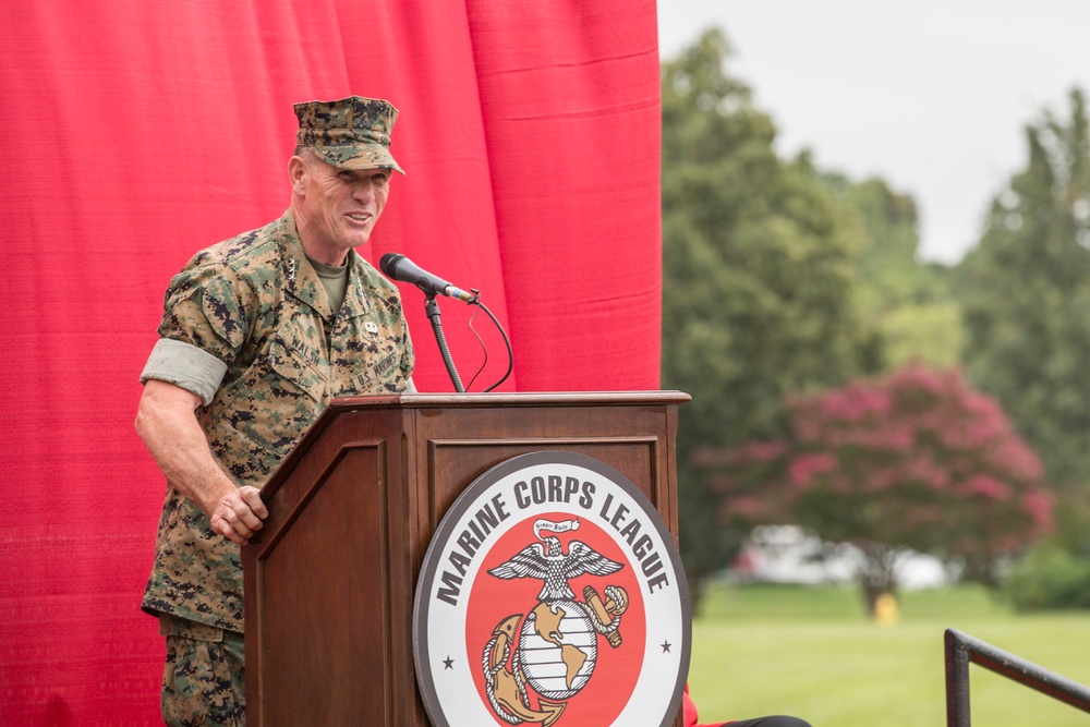 Modern Day Marine Military Exposition opening ceremony