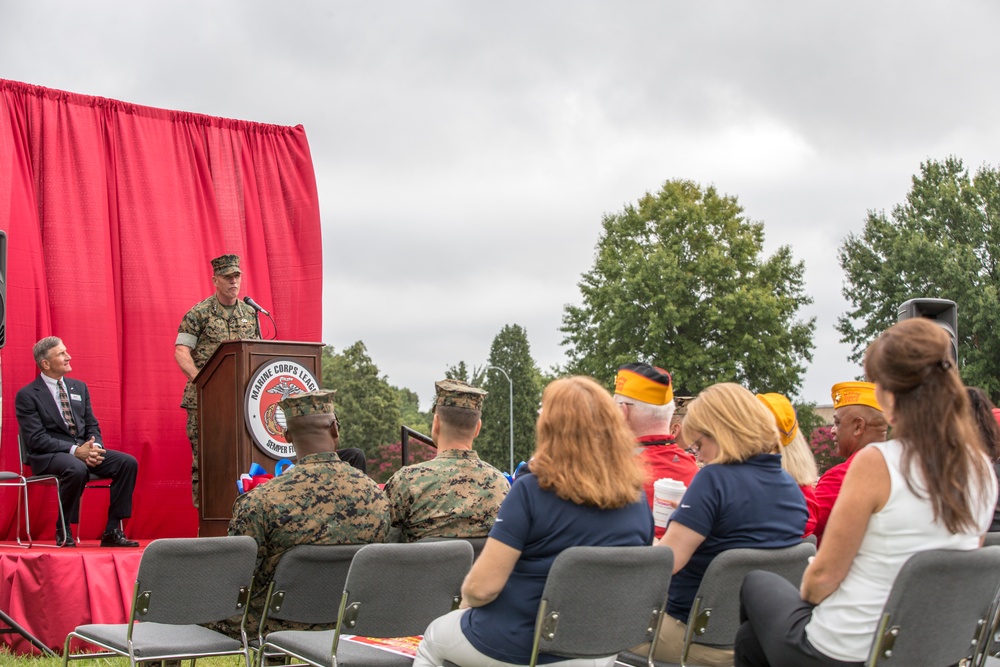 Modern Day Marine Military Exposition opening ceremony