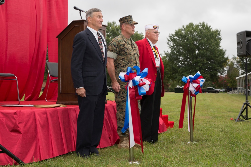 Modern Day Marine Military Exposition opening ceremony