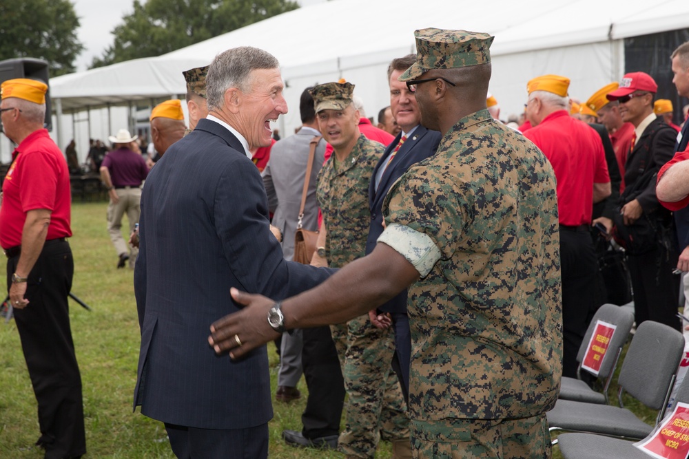 Modern Day Marine Military Exposition opening ceremony