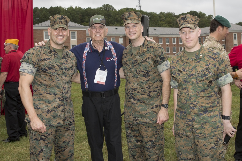 Modern Day Marine Military Exposition opening ceremony