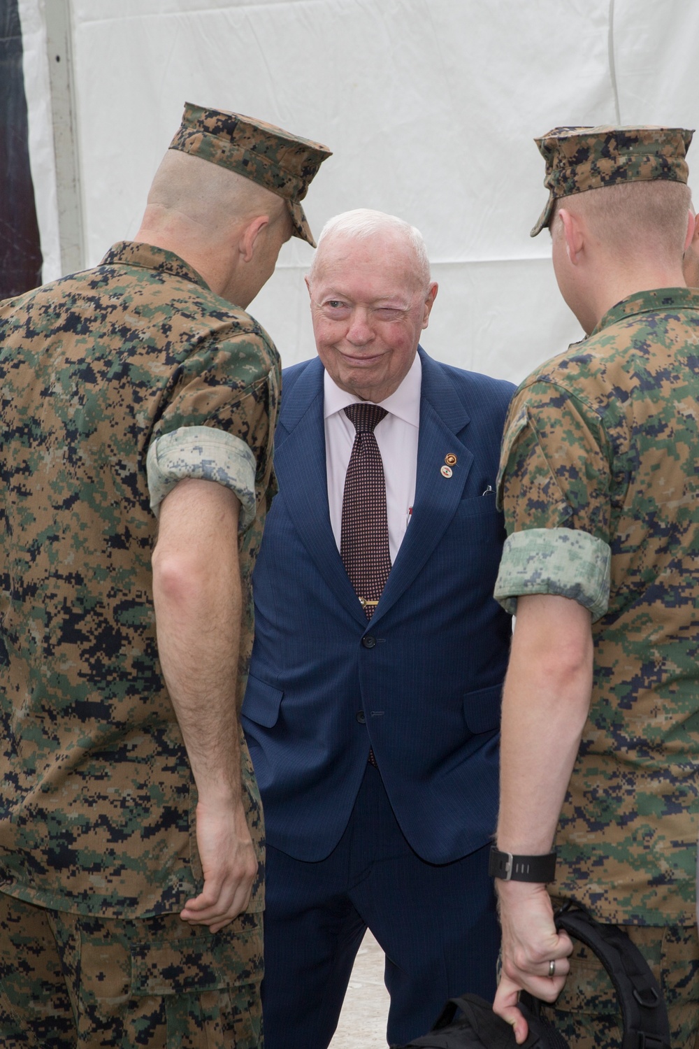 Modern Day Marine Military Exposition opening ceremony