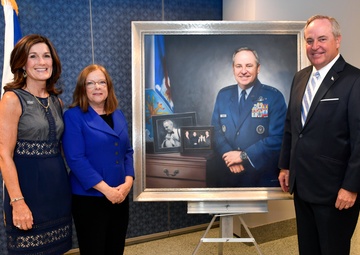 Gen. Mark A. Welsh III portait unveiling